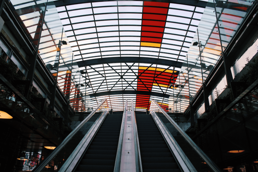 Amsterdam CS dak